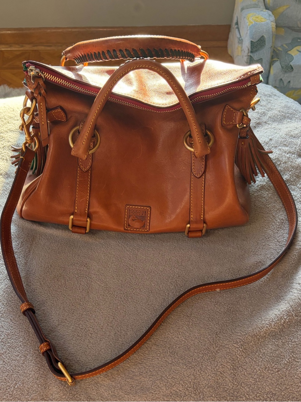 Dooney & Bourke Florentine Large Satchel - Picture 2 of 11
